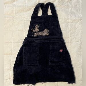 Munster Corduroy Skirt Overalls